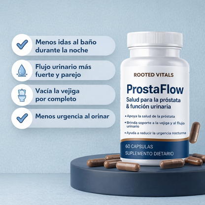 ProstaFlow | Alivio natural para la próstata y el flujo urinario